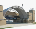 Grand Prairie Stadium Modelo 3D