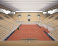 Roland Garros Suzanne Lenglen Modello 3D