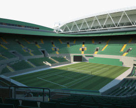 Wimbledon Court One 3D model