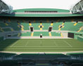 Wimbledon Court One 3d model