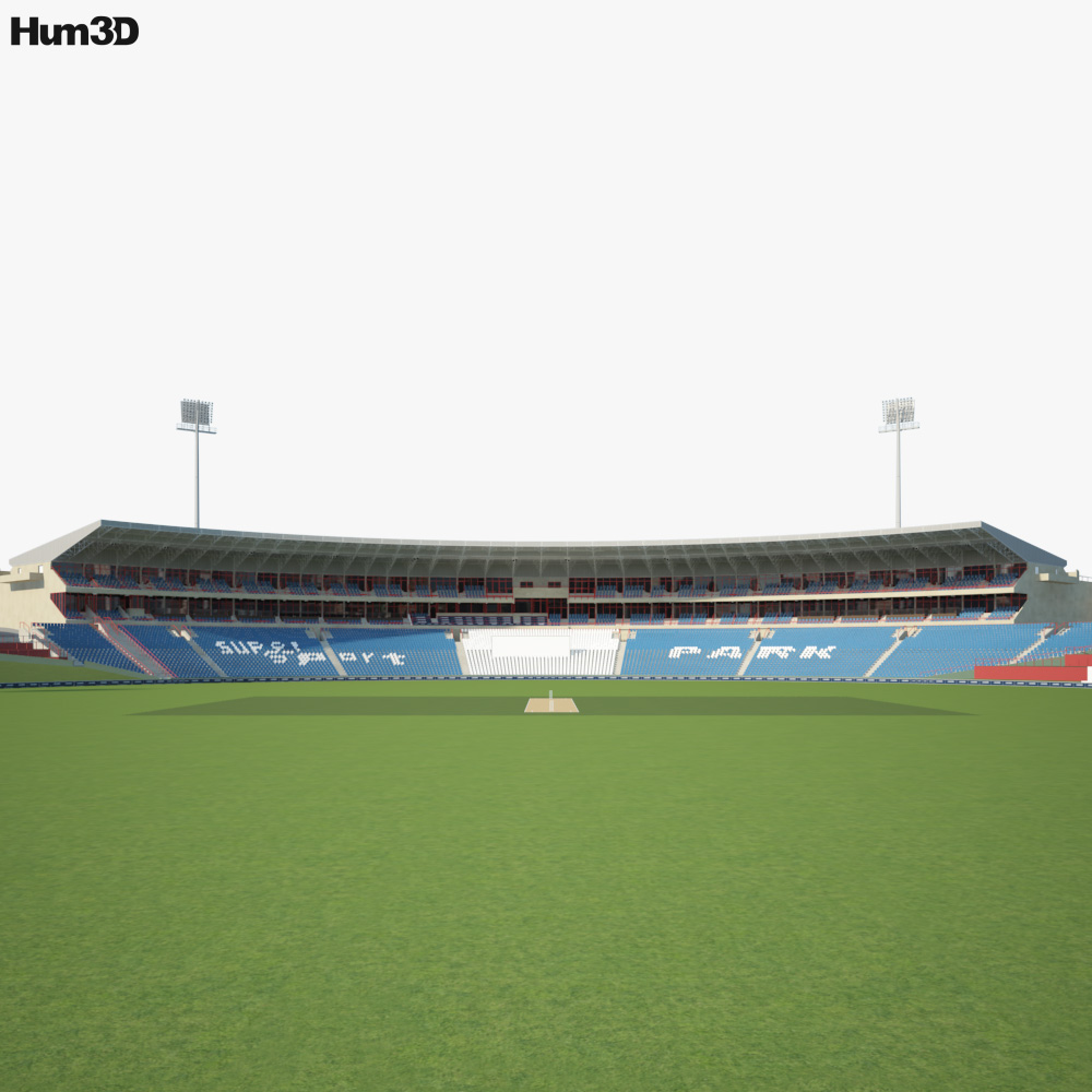 SuperSport Park Cricket Stadium 3D-Modell