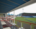 SuperSport Park Cricket Stadium 3D模型