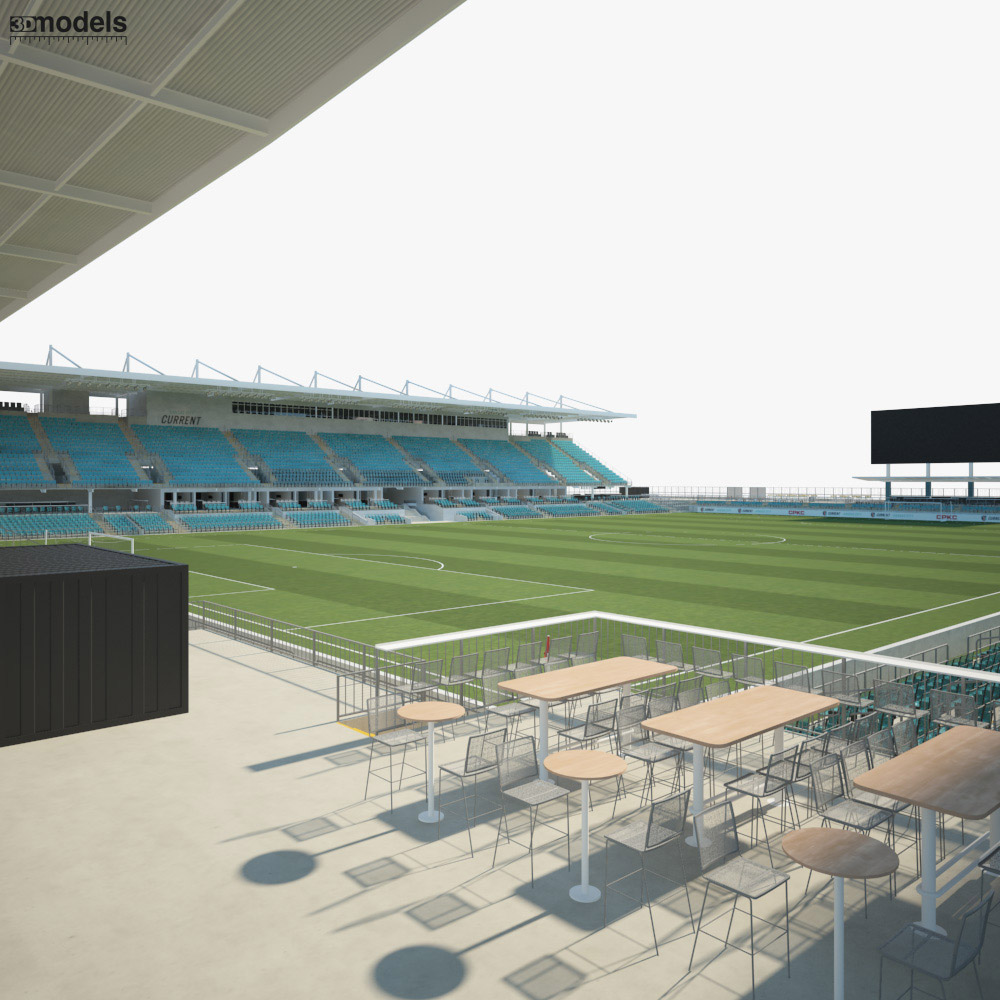 CPKC Stadium Park 3d model