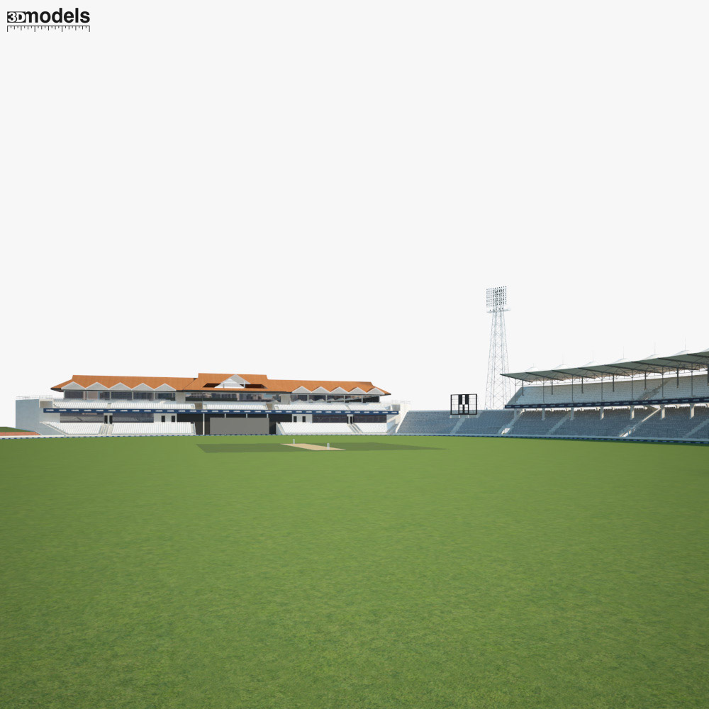 Sylhet International Cricket Stadium Modèle 3D