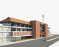 Sylhet International Cricket Stadium 3Dモデル