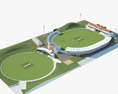 Sylhet International Cricket Stadium 3D модель