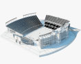Lane Stadium 3D модель