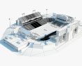 Sun Devil Stadium Modelo 3D