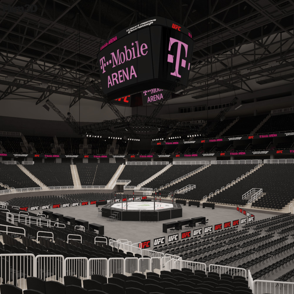 Arena Maps  T-Mobile Arena