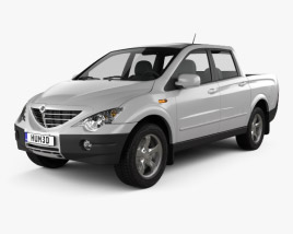 SsangYong Actyon Sports 2014 3D model