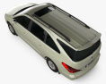 SsangYong Rodius 2012 3d model top view