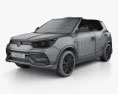 SsangYong XIV Air 2017 3Dモデル wire render
