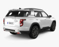 SsangYong Torres 2024 3D 모델  back view