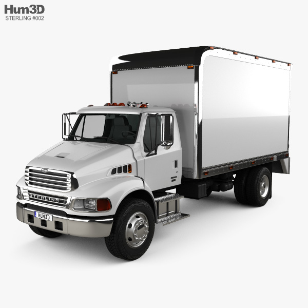 Sterling Acterra 箱式卡车 2014 3D模型