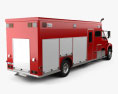 Sterling Acterra Fire Truck 2014 3d model back view