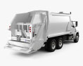 Sterling Acterra Müllwagen 2014 3D-Modell Rückansicht
