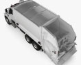 Sterling Acterra Camion della spazzatura 2014 Modello 3D vista dall'alto
