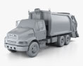 Sterling Acterra Camión de Basura 2014 Modelo 3D clay render