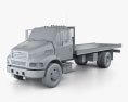 Sterling Acterra Tow Truck 2014 3d model clay render