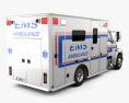 Sterling Acterra Ambulancia Truck 2014 Modelo 3D vista trasera