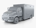 Sterling Acterra Ambulancia Truck 2014 Modelo 3D clay render