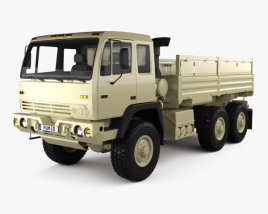 3D model of Stewart & Stevenson M1083 MTV Truck 3-Achser 2022