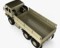 Stewart & Stevenson M1083 MTV Truck 3-Achser 2022 3D-Modell Draufsicht