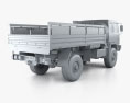 Stewart & Stevenson M1083 MTV Truck 2 eixos 2022 Modelo 3d