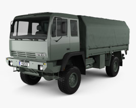 Steyr 12M18 General Utility Truck 1996 Modèle 3D