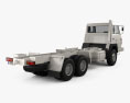 Steyr Plus 91 1491 Chassis Army Truck 1978 3D модель back view