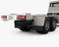 Steyr Plus 91 1491 Chassis Army Truck 1978 3D модель