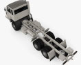 Steyr Plus 91 1491 Chassis Army Truck 1978 3D модель top view