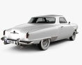 Studebaker Commander Starlight Coupe 1951 3D 모델  back view