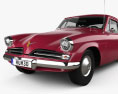 Studebaker Champion Starlight Coupe 1953 3D模型