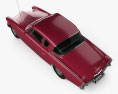 Studebaker Champion Starlight Coupe 1953 Modello 3D vista dall'alto