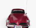 Studebaker Champion Starlight Coupe 1953 3D модель front view