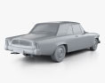 Studebaker Gran Turismo Hawk 1963 3D модель