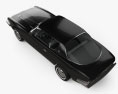 Studebaker Avanti 1963 3D模型 顶视图