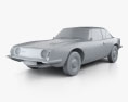 Studebaker Avanti 1963 3D模型 clay render