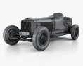 Studebaker Indy 500 1932 Modello 3D wire render