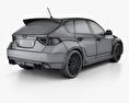 Subaru Impreza WRX STI 2012 3D模型