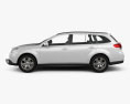 Subaru Outback 2010 3d model side view