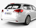 Subaru Legacy tourer 2014 3D 모델 