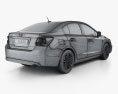 Subaru Impreza 2014 3D模型
