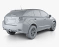 Subaru XV mit Innenraum 2014 3D-Modell