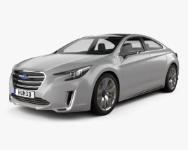 3D model of Subaru Legacy Concept 2015