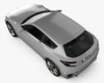 Subaru Cross Sport 2014 3D-Modell Draufsicht