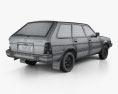Subaru Leone estate 1978 3D 모델 