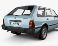 Subaru Leone estate 1978 3D模型
