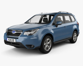 3D model of Subaru Forester XC 2017